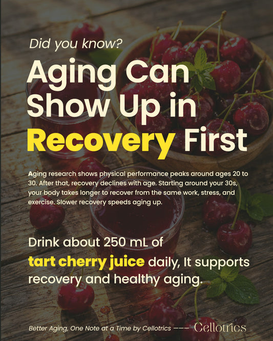Tart Cherry for Recovery & Healthy Aging | Cellotrics