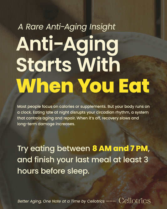 Anti-Aging Starts With When You Eat: The Overlooked Habit That Affects Longevity